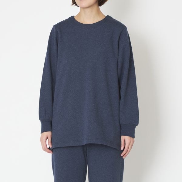 美品 ドゥロワー FALL1 コットン裏毛ロングスリーブ スウェット 近年 TUTIE./コットン裏毛起毛ワイドスリーブプルオーバー -冬を暖かく